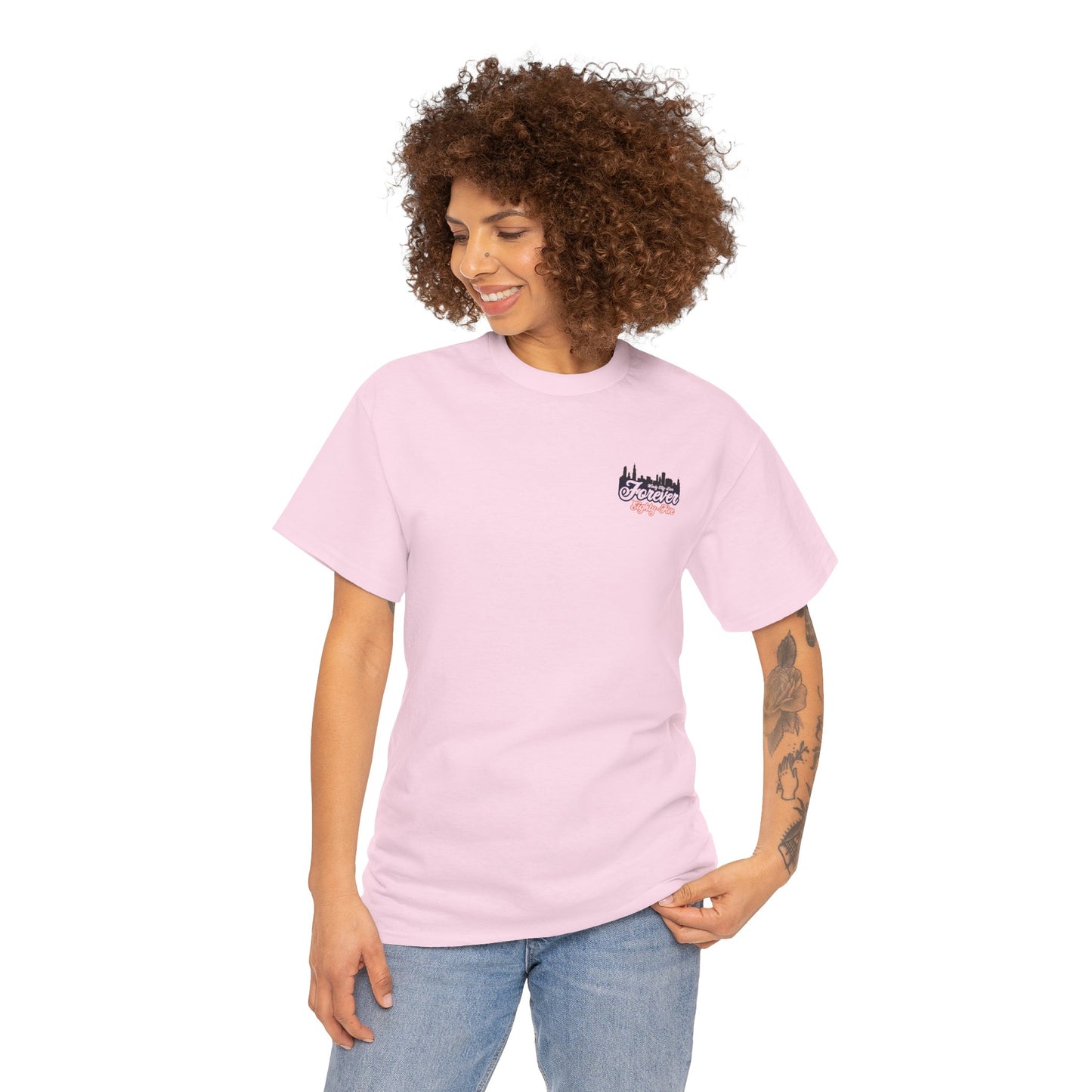 Forever 85 Good Vibes Chest Mark Tee